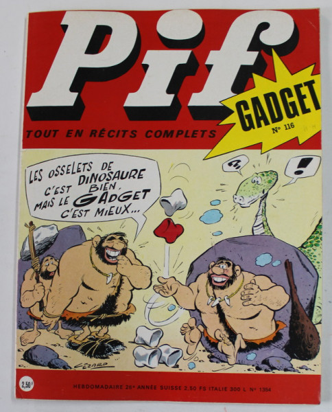 PIF , GADGET , No. 116 , MAI , 1971 , LIPSA GADGET