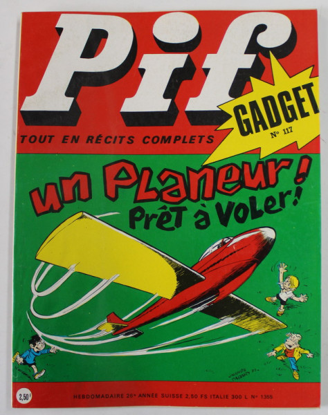 PIF , GADGET , No. 117 , MAI  , 1971 , LIPSA GADGET
