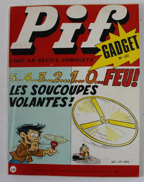 PIF , GADGET , No. 122  , JUIN , 1971 , LIPSA GADGET