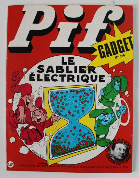 PIF , GADGET , No. 160 , MARS  , 1972 , LIPSA GADGET