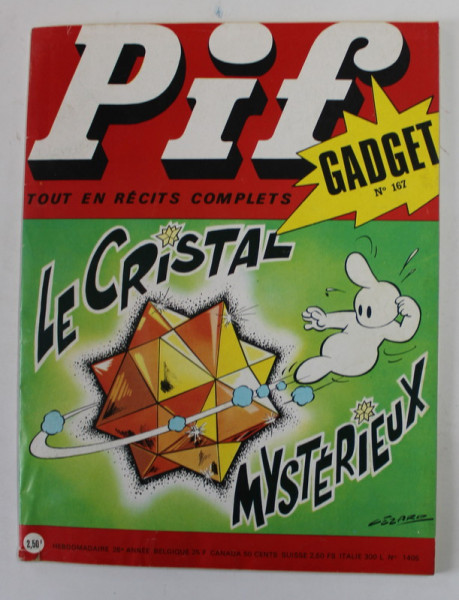 PIF , GADGET , No. 167 , APRIL , 1972 , LIPSA GADGET
