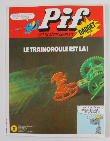 PIF , GADGET , No. 246  , NOVEMBRE  , 1973 , LIPSA GADGET