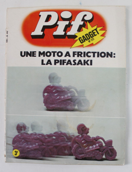 PIF , GADGET , No. 251 , DECEMBRE  , 1973 , LIPSA GADGET