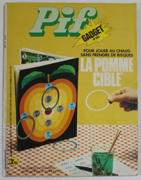 PIF , GADGET , No. 305 , DECEMBRE , 1974 , LIPSA GADGET