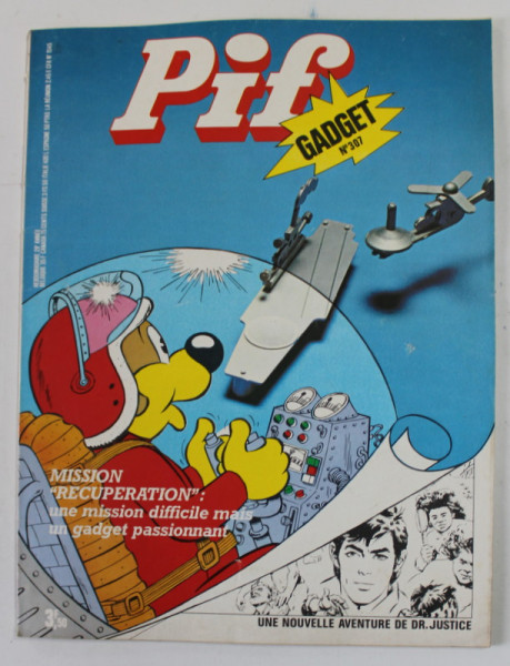 PIF , GADGET , No. 307 , JANVIER , 1975 , LIPSA GADGET