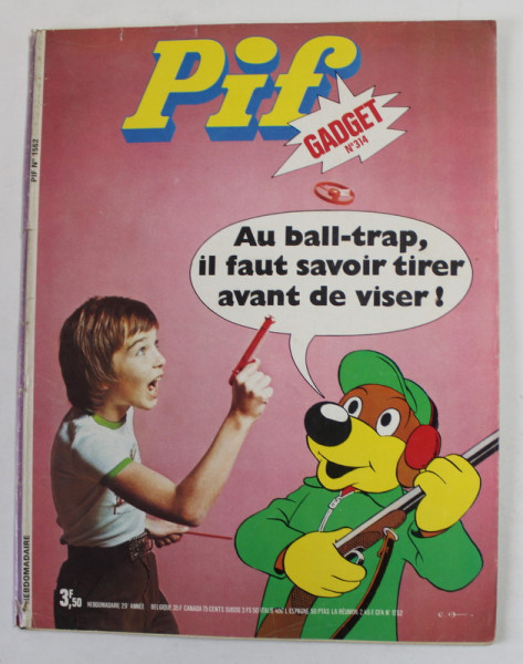PIF , GADGET , No. 314 , MARS , 1975 , LIPSA GADGET