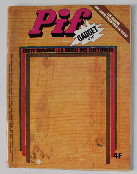 PIF , GADGET , No. 322 , AVRIL   , 1975 , LIPSA GADGET