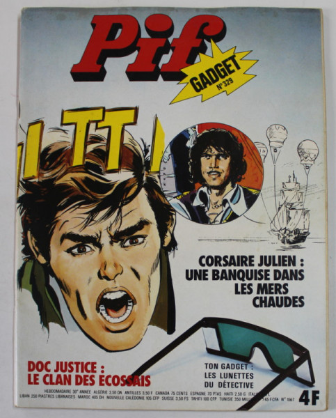 PIF , GADGET , No. 329 , JUIN  , 1975 , LIPSA GADGET
