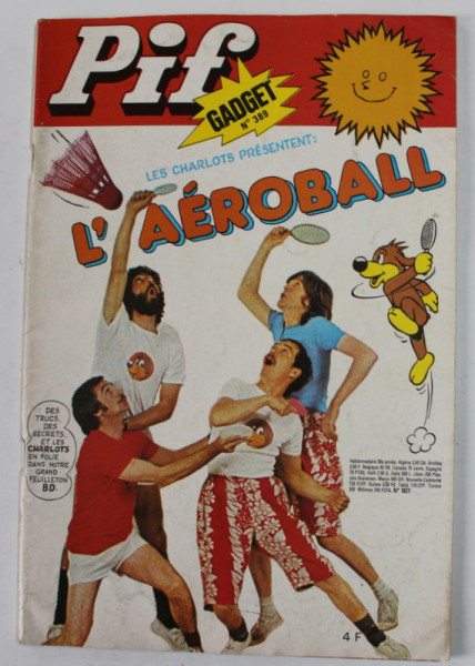 PIF , GADGET , No. 389 , AOUT , 1976 , LIPSA GADGET