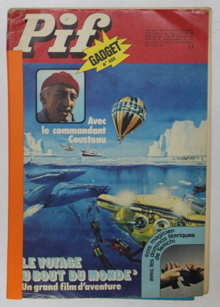 PIF , GADGET , no. 400 , NOV . , 1976, LIPSA GADGET