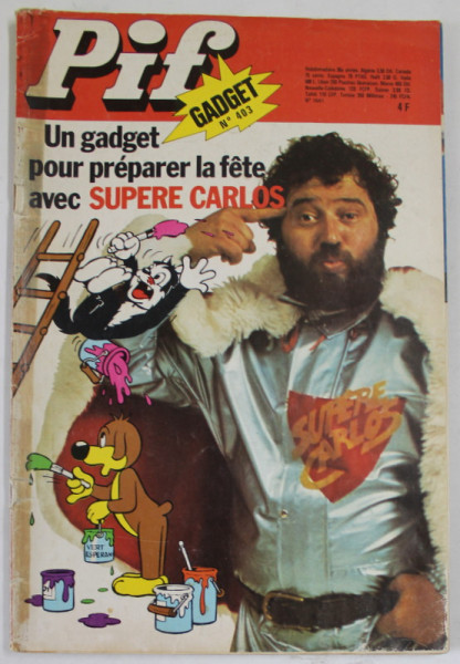 PIF , GADGET , No. 403 , NOVEMBRE , 1976 , LIPSA GADGET