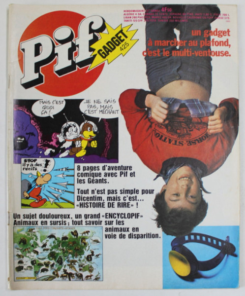 PIF , GADGET , No. 425 , MAI  , 1977 , LIPSA GADGET
