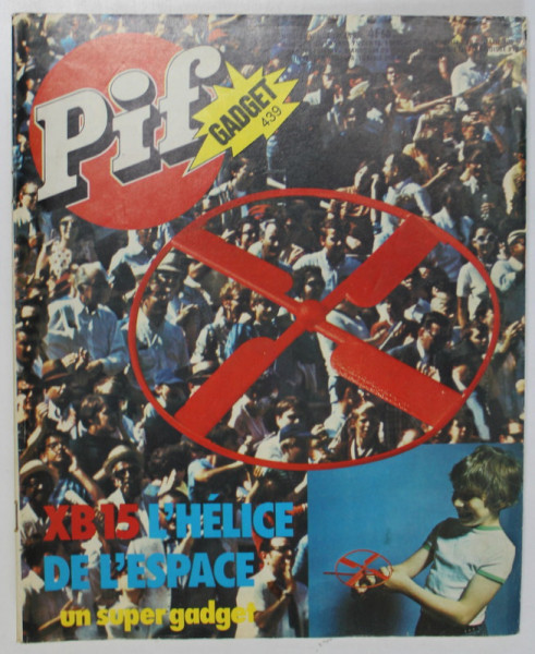 PIF , GADGET , no. 439 , AOUT ,  1977 , LIPSA GADGET