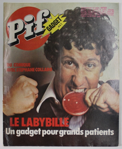 PIF , GADGET , no. 441 , AOUT 1977 , LIPSA GADGET