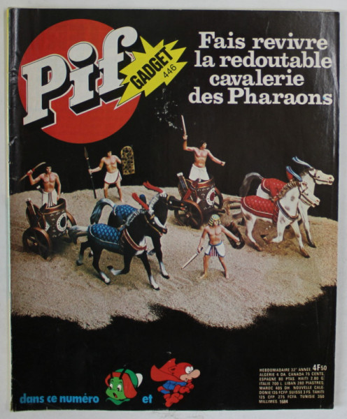 PIF , GADGET , No. 446 , SEPTEMBRE , 1977 , LIPSA GADGET