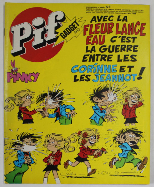 PIF , GADGET , No. 460 , JANVIER  , 1978 , LIPSA GADGET