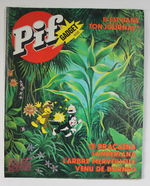 PIF , GADGET , no. 468 , MARS  1978 , LIPSA GADGET