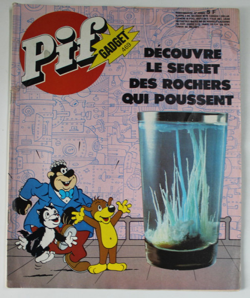 PIF , GADGET , no. 469 , MARS 1978 , LIPSA GADGET