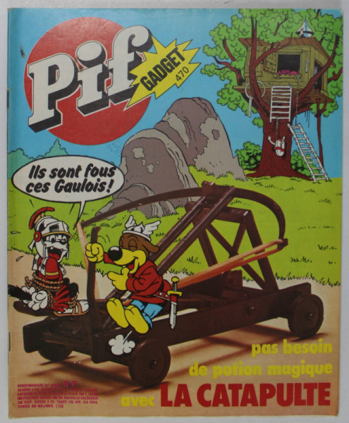 PIF , GADGET , no. 470 , MARS ,  1978 , LIPSA GADGET