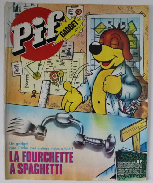 PIF , GADGET , no. 471, MARS  1978 , LIPSA GADGET