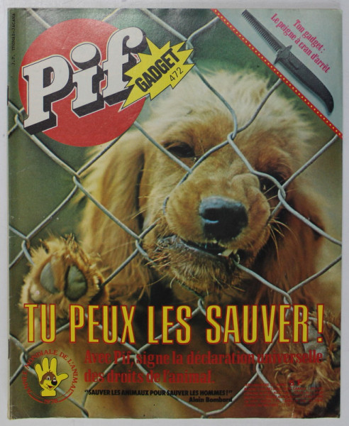 PIF , GADGET , no. 472 , AVRIL  ,  1978 , LIPSA GADGET