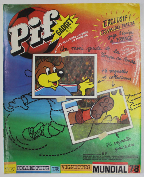 PIF , GADGET , no. 478 , MAI  ,  1978 , LIPSA GADGET