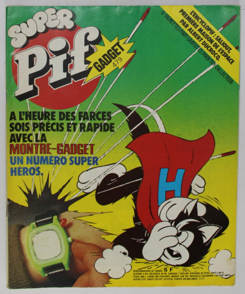PIF , GADGET , no. 479 , MAI ,  1978 , LIPSA GADGET