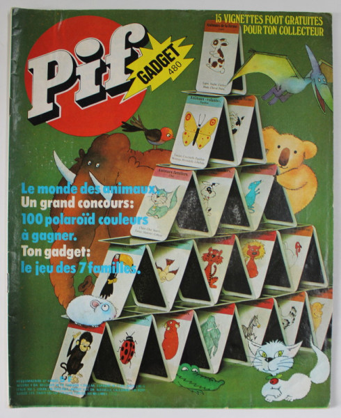 PIF , GADGET , no. 480 , JUIN 1978, LIPSA GADGET