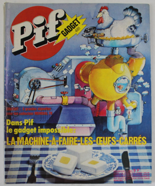 PIF , GADGET , No. 481 , JUIN , 1978 , LIPSA GADGET