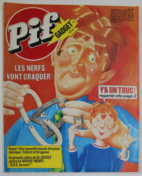 PIF , GADGET , No. 484 , JUIN , 1978 , LIPSA GADGET