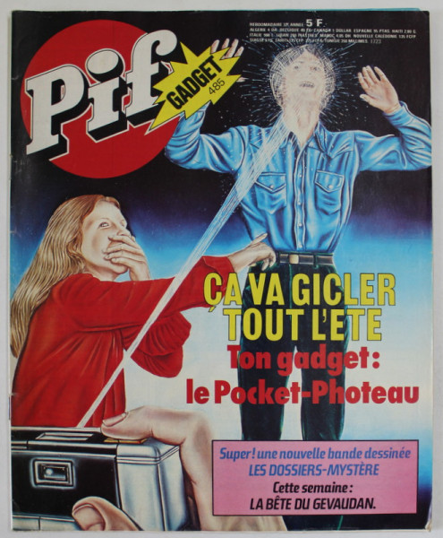 PIF , GADGET , No. 485 , JUILLET , 1978 , LIPSA GADGET