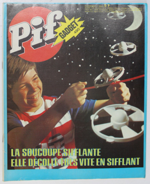 PIF , GADGET , no. 490 , AOUT  ,  1978 , LIPSA GADGET