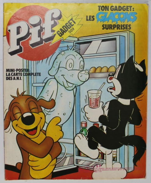 PIF , GADGET , no. 509  , DECEMBRE  ,1978 , LIPSA GADGET