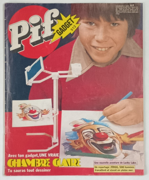 PIF GADGET , NO. 513 , 1979 *LIPSA GADGET , *BENZI DESENATE