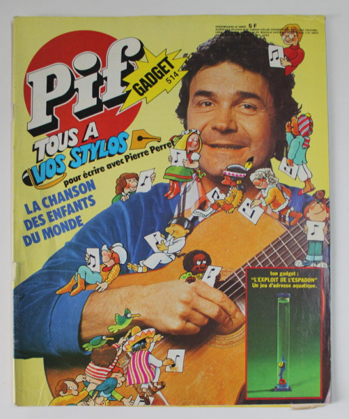 PIF , GADGET , no. 514 , JANVIER 1979 , LIPSA GADGET