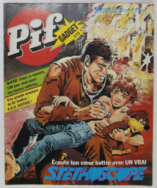 PIF , GADGET , no. 515 , FEVRIER   ,1979 , LIPSA GADGET