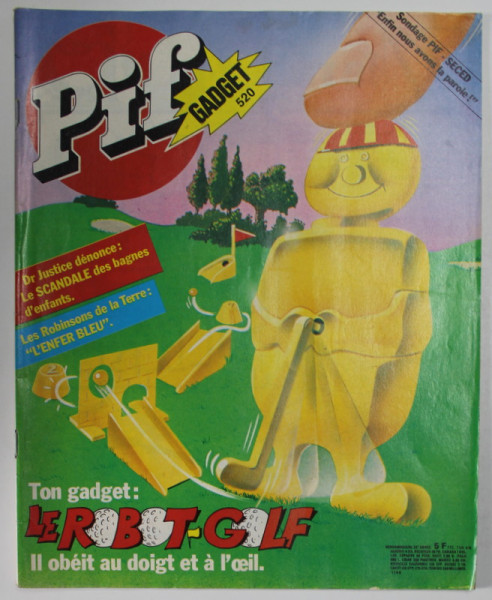 PIF , GADGET , no. 520 , MARS ,  1979 , LIPSA GADGET
