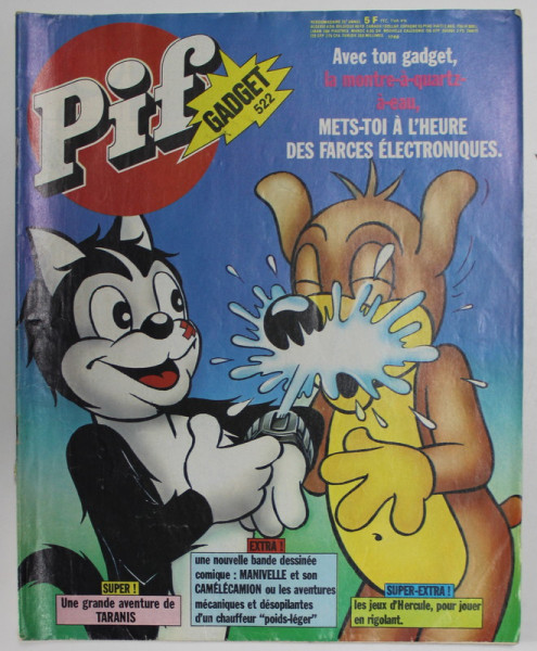 PIF , GADGET , no. 522, MARS , 1979 , LIPSA GADGET