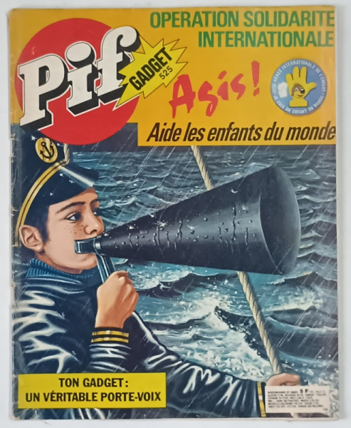 PIF GADGET , NO. 525 , 1979 *LIPSA GADGET , *BENZI DESENATE