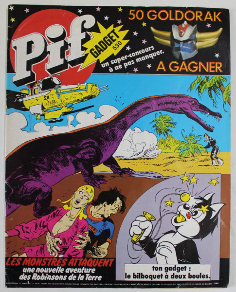 PIF , GADGET , No. 530 , MAI  , 1979 , LIPSA GADGET