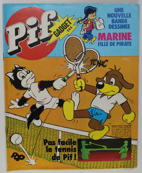 PIF , GADGET , no. 544  , AOUT , 1979 , LIPSA GADGET