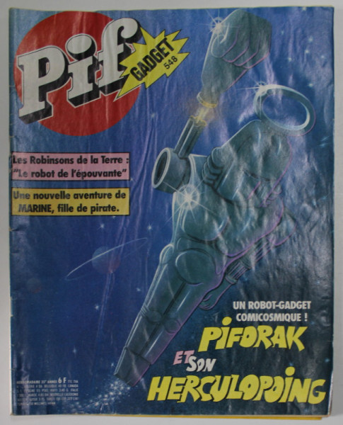 PIF , GADGET , no. 548, SEPTEMBRE  ,  1979 , LIPSA GADGET