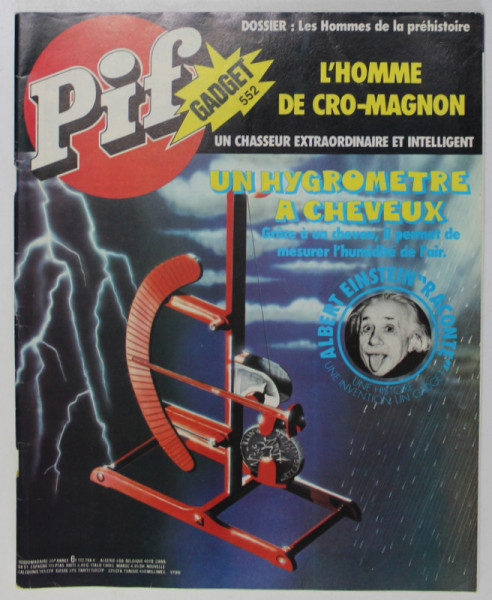 PIF , GADGET , no. 552 , OCTOBRE ,  1979 , LIPSA GADGET