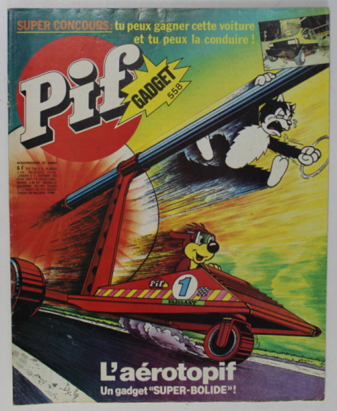 PIF , GADGET , no. 558, DEC. ,  1979 , LIPSA GADGET