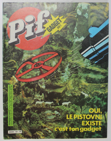 PIF , GADGET , no. 581 , MAI  ,  1980 , LIPSA GADGET