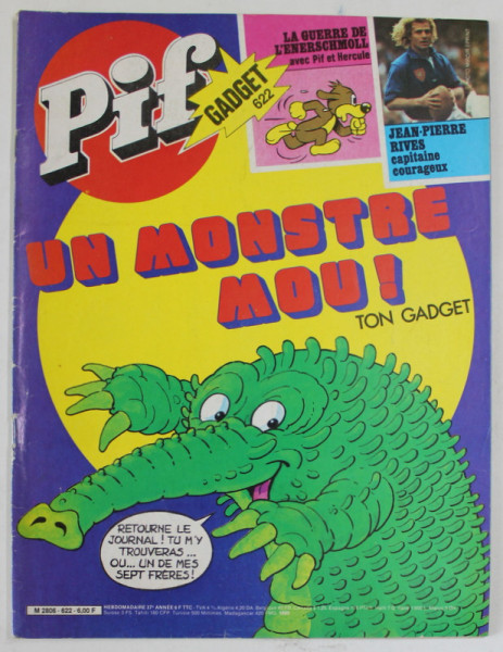 PIF , GADGET , No. 622 , FEVRIER , 1981 , LIPSA GADGET