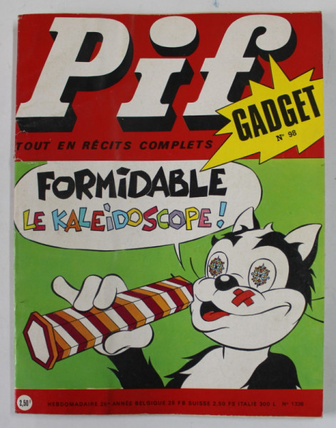 PIF , GADGET , No. 98 , JANVIER , 971 , LIPSA GADGET