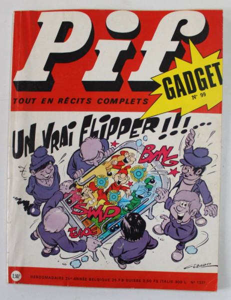 PIF , GADGET , No. 99 , JANVIER , 1971 , LIPSA GADGET