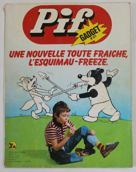 PIF , GADGET , No.277 , JUIN , 1974 , LIPSA GADGET