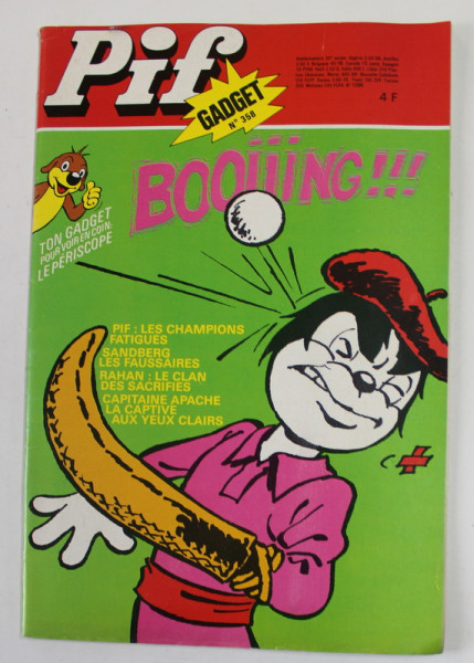 PIF , GADGET , No.358 , JANVIER  , 1976 , LIPSA GADGET